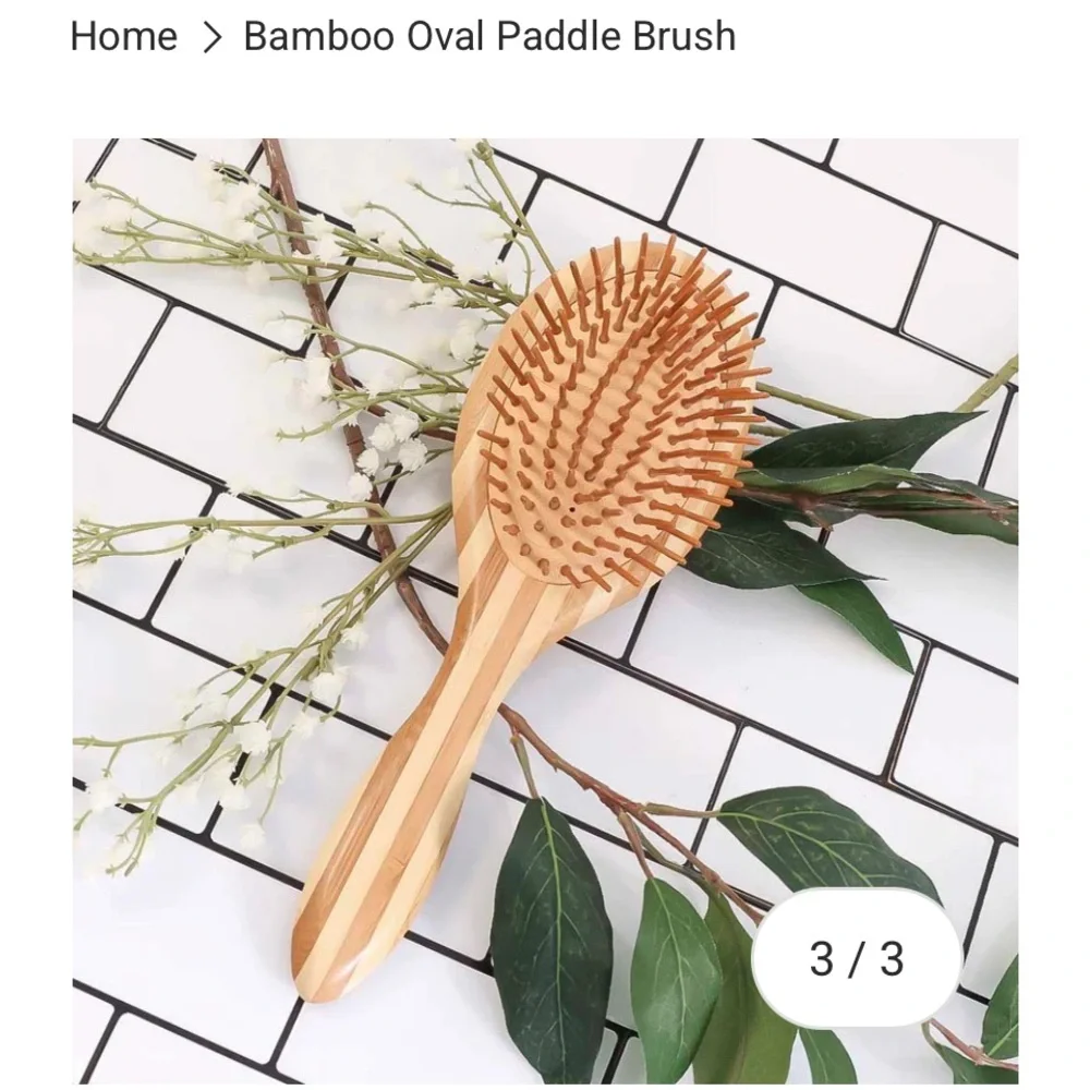 LOMA Bamboo Paddle Brush